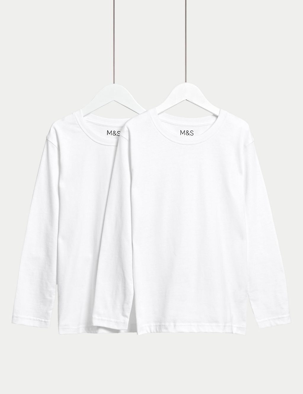 2Pk Unisex Pure Cotton School T-Shirts (2-16 Yrs) 3 of 5