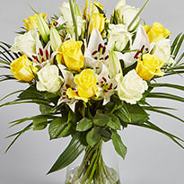 Bright bunch of summer flowers