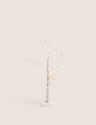 2ft Birch Christmas Tree Decoration M S
