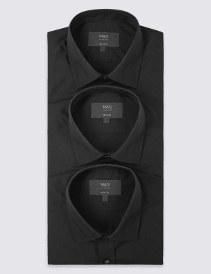 m&s regular fit shirts