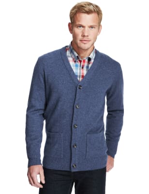 Marks and spencer navy blue clearance cardigan