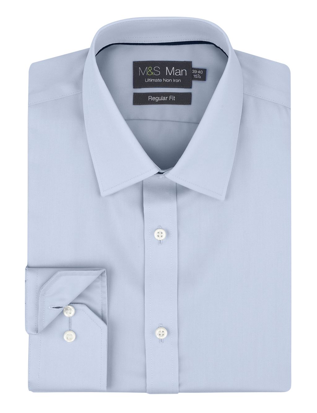 2in Longer Performance Pure Cotton Non-Iron Shirt 1 of 1