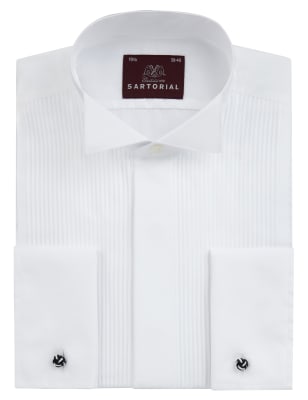 Marks and spencer store white dress shirt