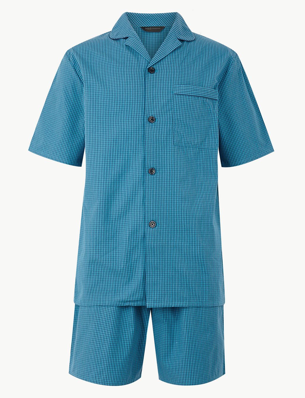 2in Longer Pure Cotton Pyjama Shorts Set 1 of 4
