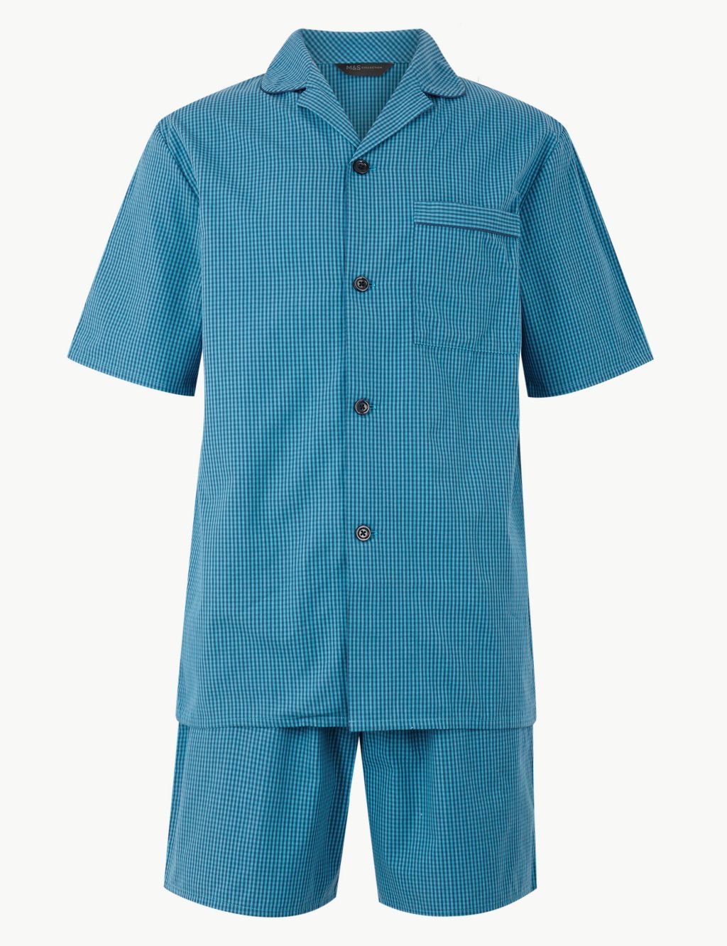 2in Longer Pure Cotton Pyjama Shorts Set 1 of 4