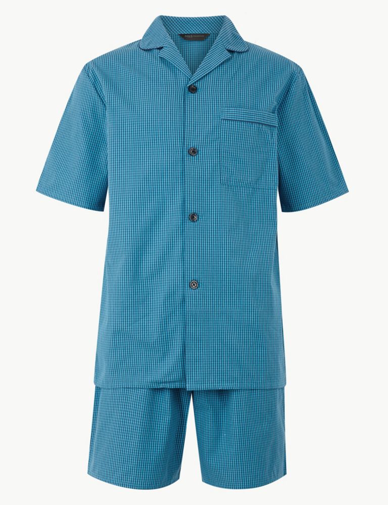 2in Longer Pure Cotton Pyjama Shorts Set 2 of 4