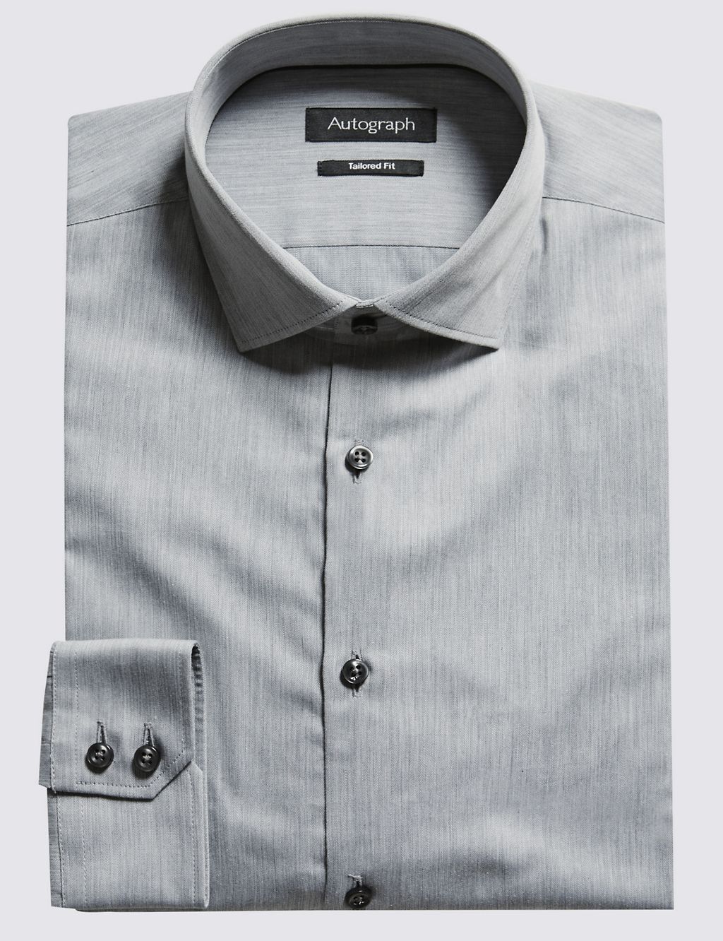 2in Longer Pure Cotton Tailored Fit Shirt 6 of 6