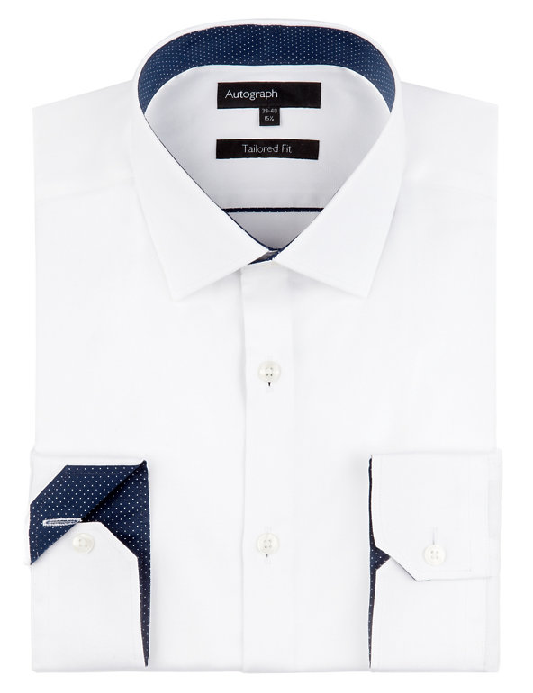 2in Longer Supima® Pure Cotton Oxford Shirt Image 1 of 2