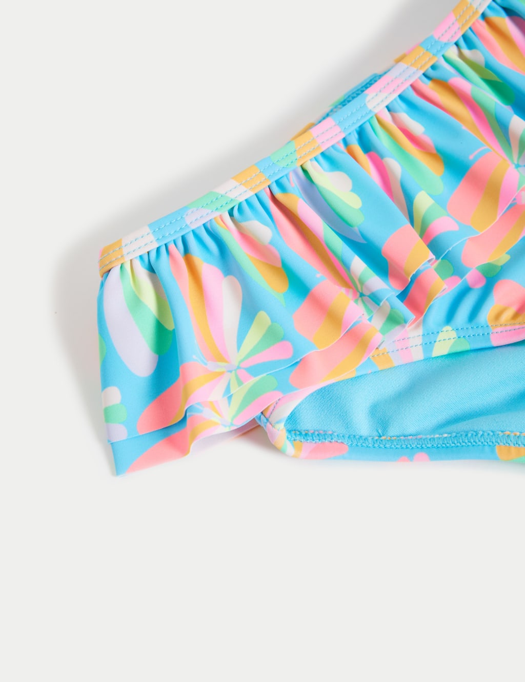 2pc Butterfly Rash Vest Swim Set (28 Yrs) M&S Collection M&S