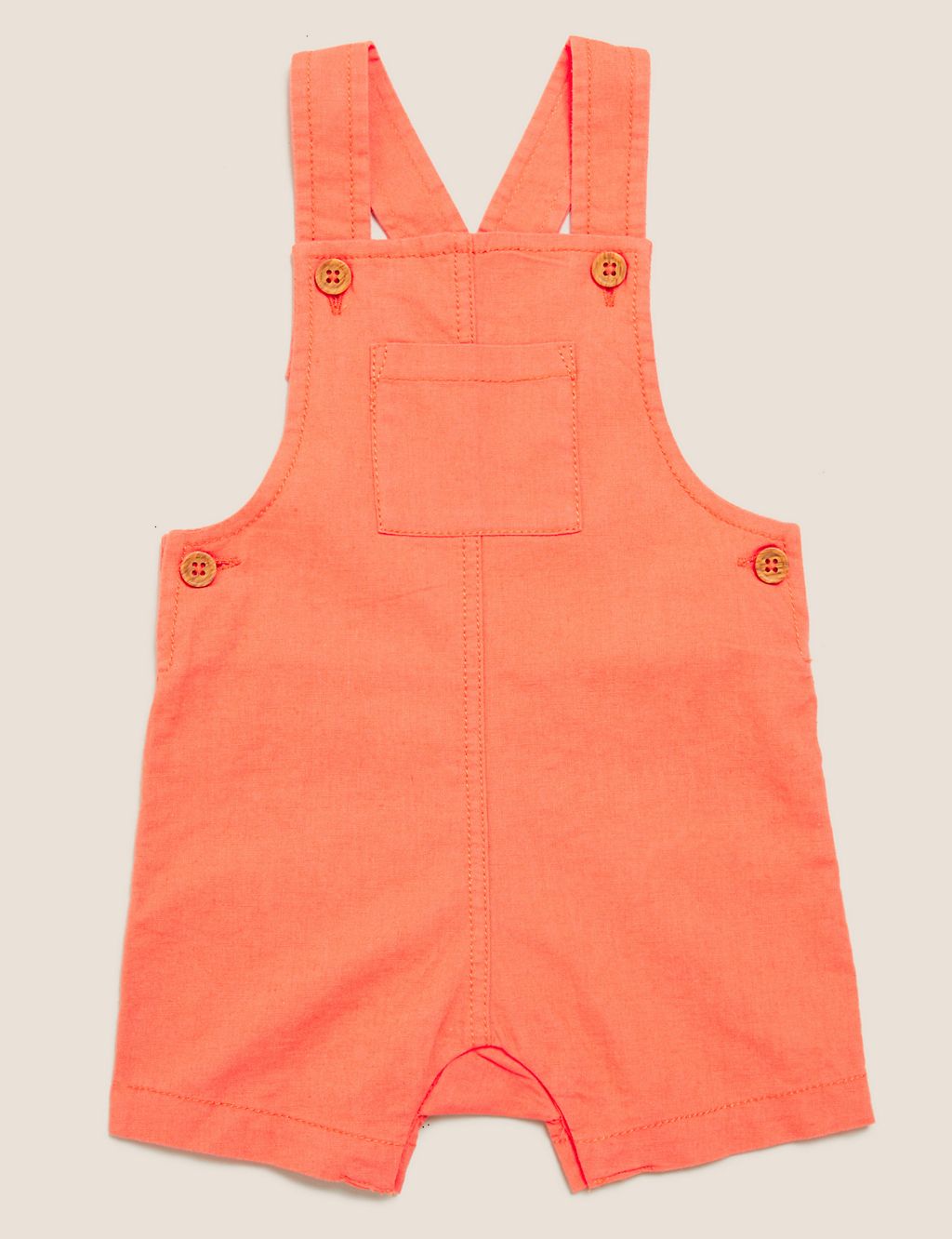 2pc Cotton Dungarees Outfit (0-3 Yrs) 2 of 6