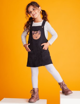 Leopard pinafore deals