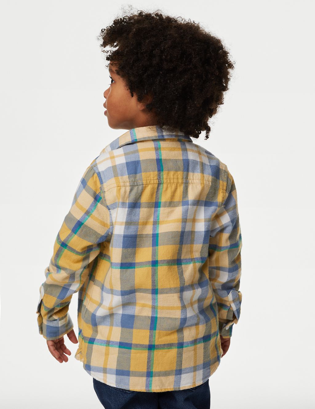 2pc Cotton Rich Checked Shirt and T-Shirt (2-8 Yrs) 5 of 5