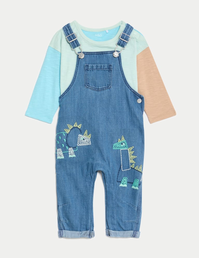 M&s baby cheap boy dungarees