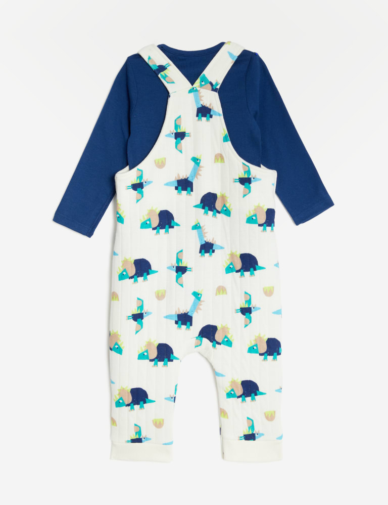 Baby dinosaur dungarees 2025