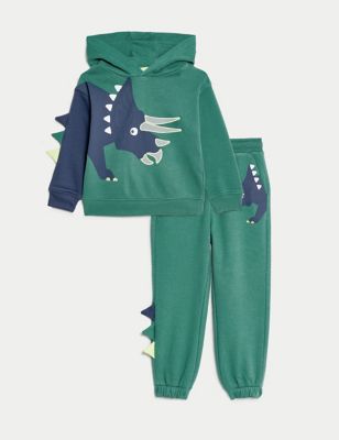 2pc Cotton Rich Dinosaur Outfit (2-8 Yrs) Image 2 of 5