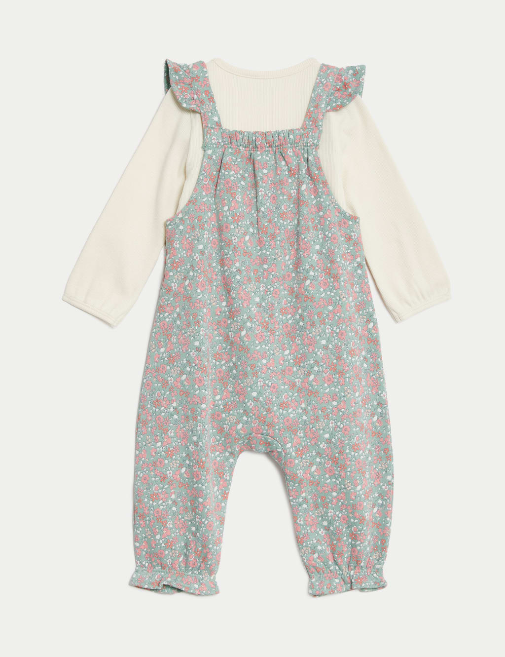 Baby girl dungaree outfit sales