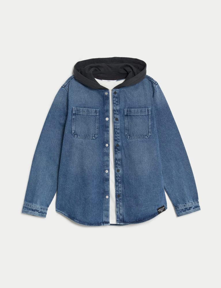 M&s mens denim jacket top