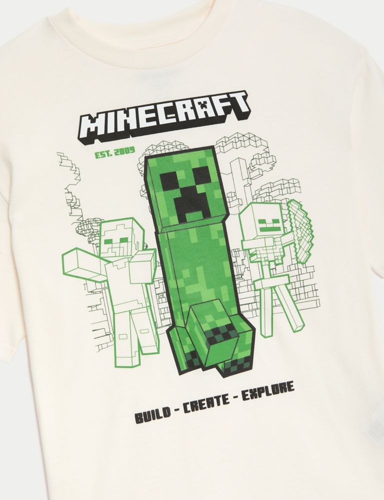 2pc Cotton Rich Minecraft™ Outfit (6-16 Yrs) 2 of 2
