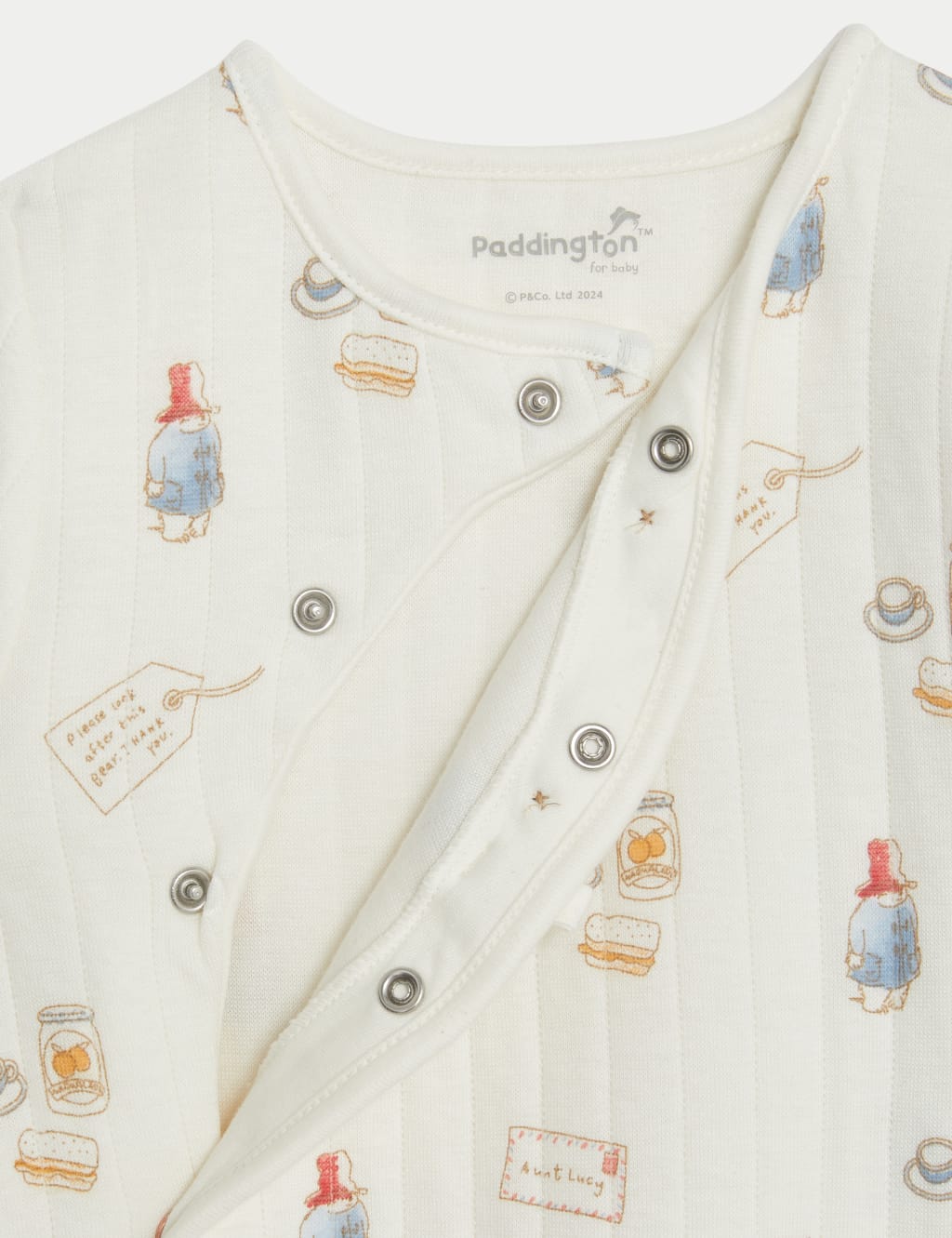 Paddington bear sleepsuit sales