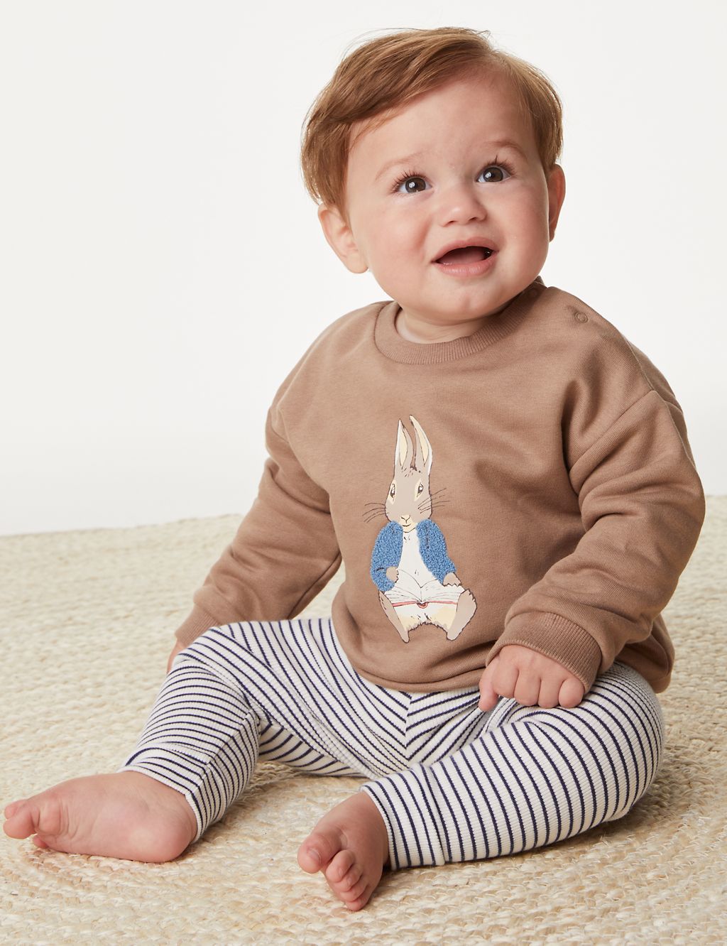 2pc Cotton Rich Peter Rabbit™ Outfit (0-3 Yrs) 3 of 9
