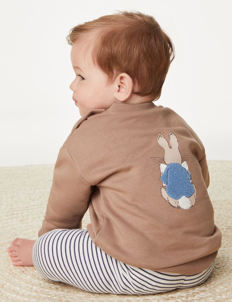 2pc Cotton Rich Peter Rabbit™ Outfit (0-3 Yrs) 8 of 9