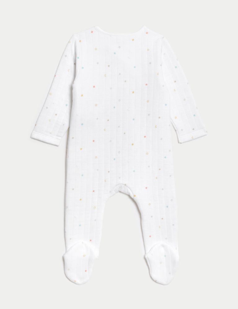 2pc Cotton Rich Quilted Stars Outfit (7lbs-1 Yrs) 3 of 8
