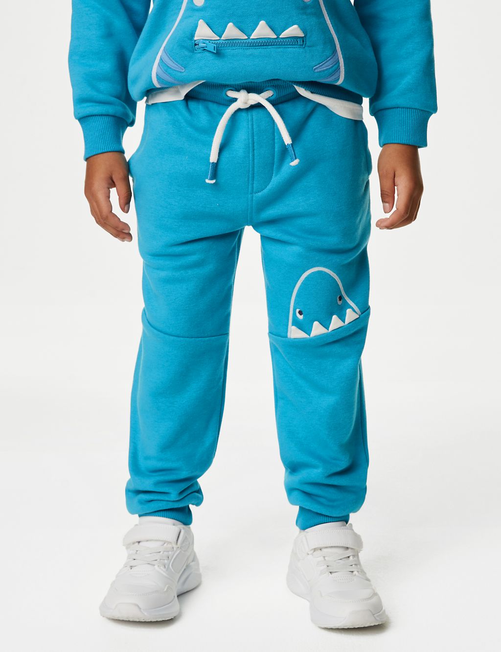 2pc Cotton Rich Shark Top & Bottom Outfit (2-8 Yrs) 5 of 5