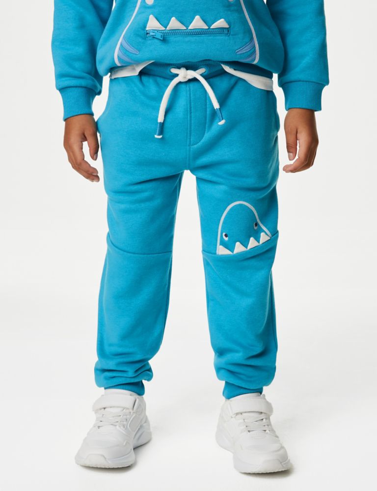 2pc Cotton Rich Shark Top & Bottom Outfit (2-8 Yrs) 5 of 5