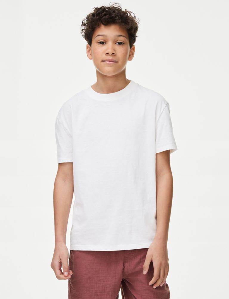 2pc Cotton Rich Shirt & T-Shirt Set (6-16 Yrs) 4 of 5