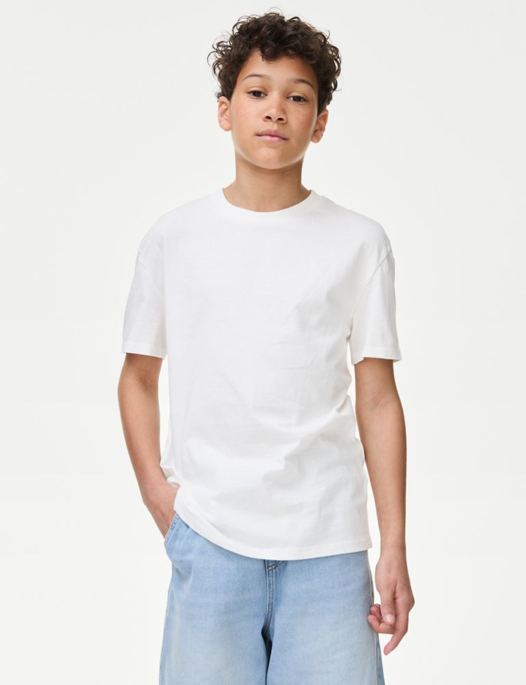 2pc Cotton Rich Shirt & T-Shirt Set (6-16 Yrs) 4 of 5