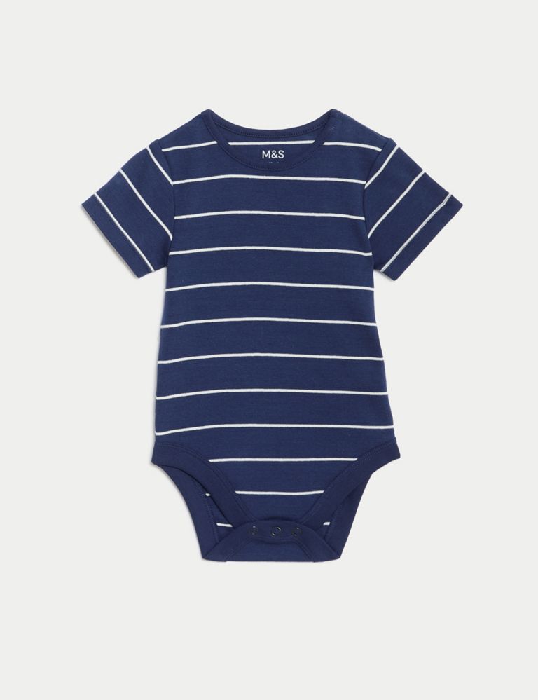 2pc Cotton Rich Striped Boat Outfit (0-3 Yrs) 5 of 8