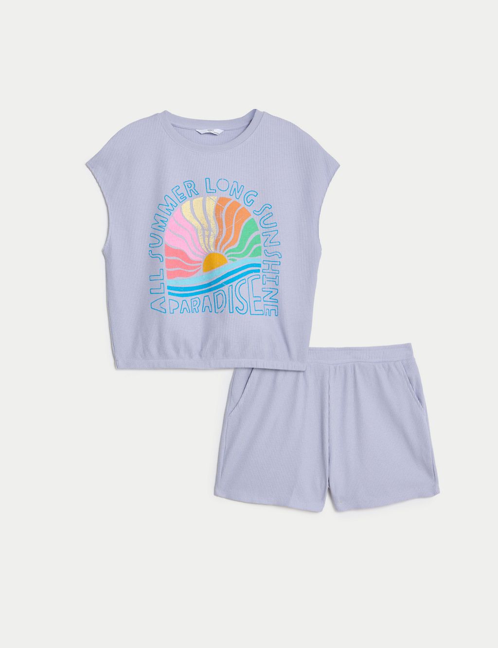 2pc Cotton-Rich Top & Bottom Outfit (6-16 Yrs) 1 of 5