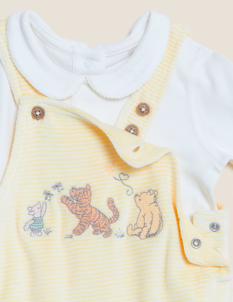 2pc Cotton Rich Winnie The Pooh Outfit 7lbs 12 Mths
