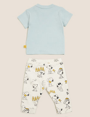 2pc Cotton Snoopy™ Outfit (7lbs-3 Yrs) Image 2 of 5