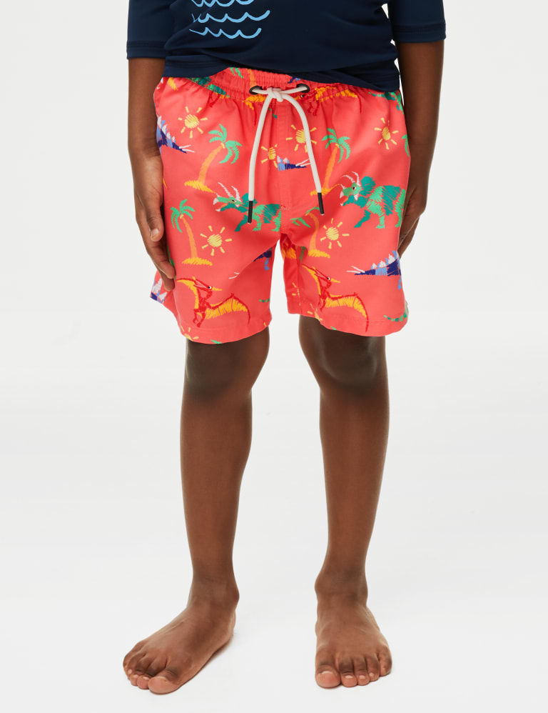 Dinosaur swim clearance trunks mens