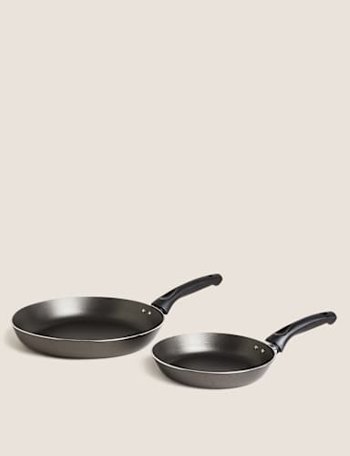 2pc Everyday Aluminium Frying Pan Set 1 of 3
