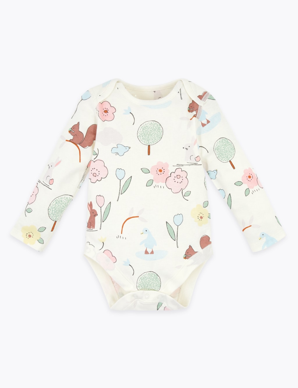 2pc Nature Print Dungarees Outfit (7lbs12 Mths) M&S