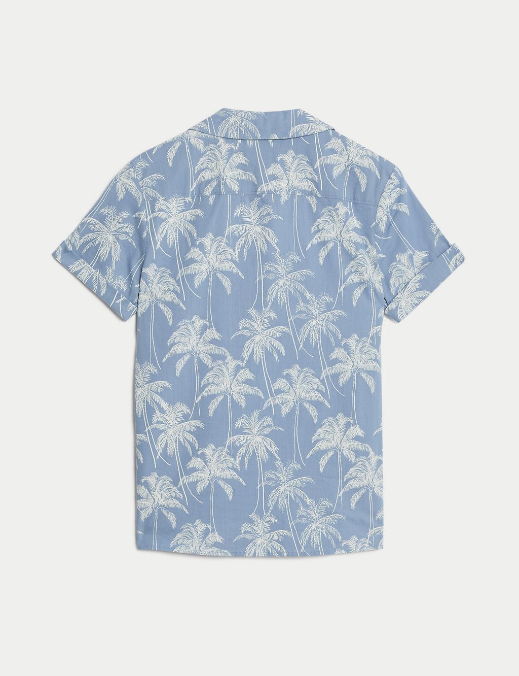 2pc Palm Print Shirt and T-Shirt Set(6-16 Yrs) 6 of 6