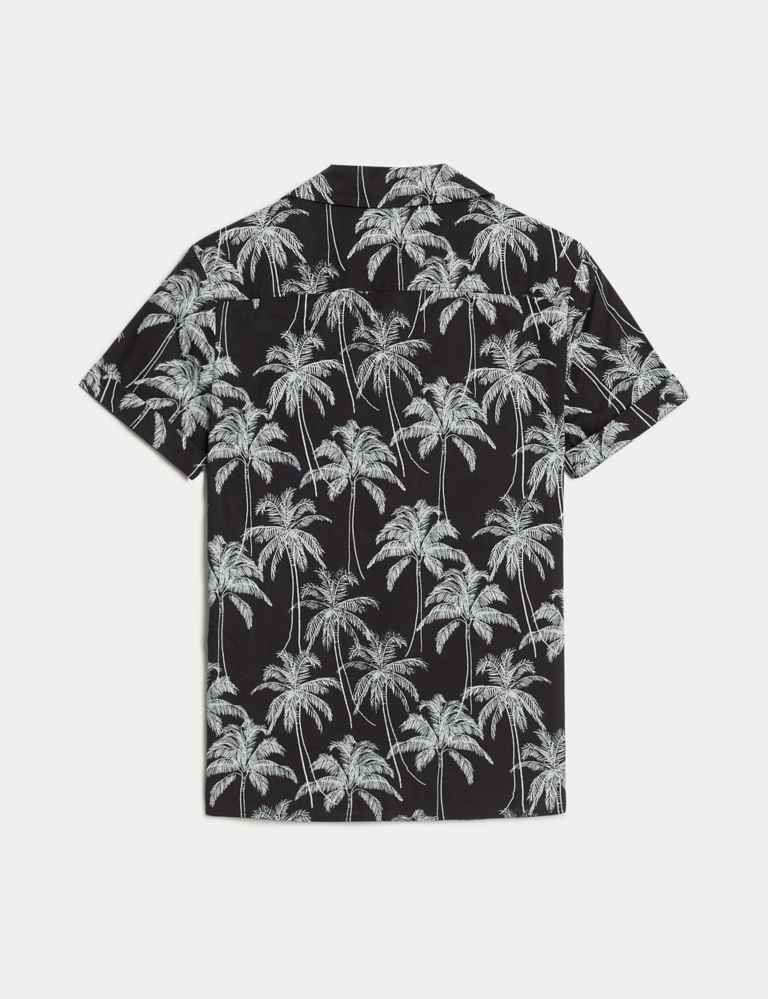 2pc Palm Print Shirt and T-Shirt Set(6-16 Yrs) 2 of 2