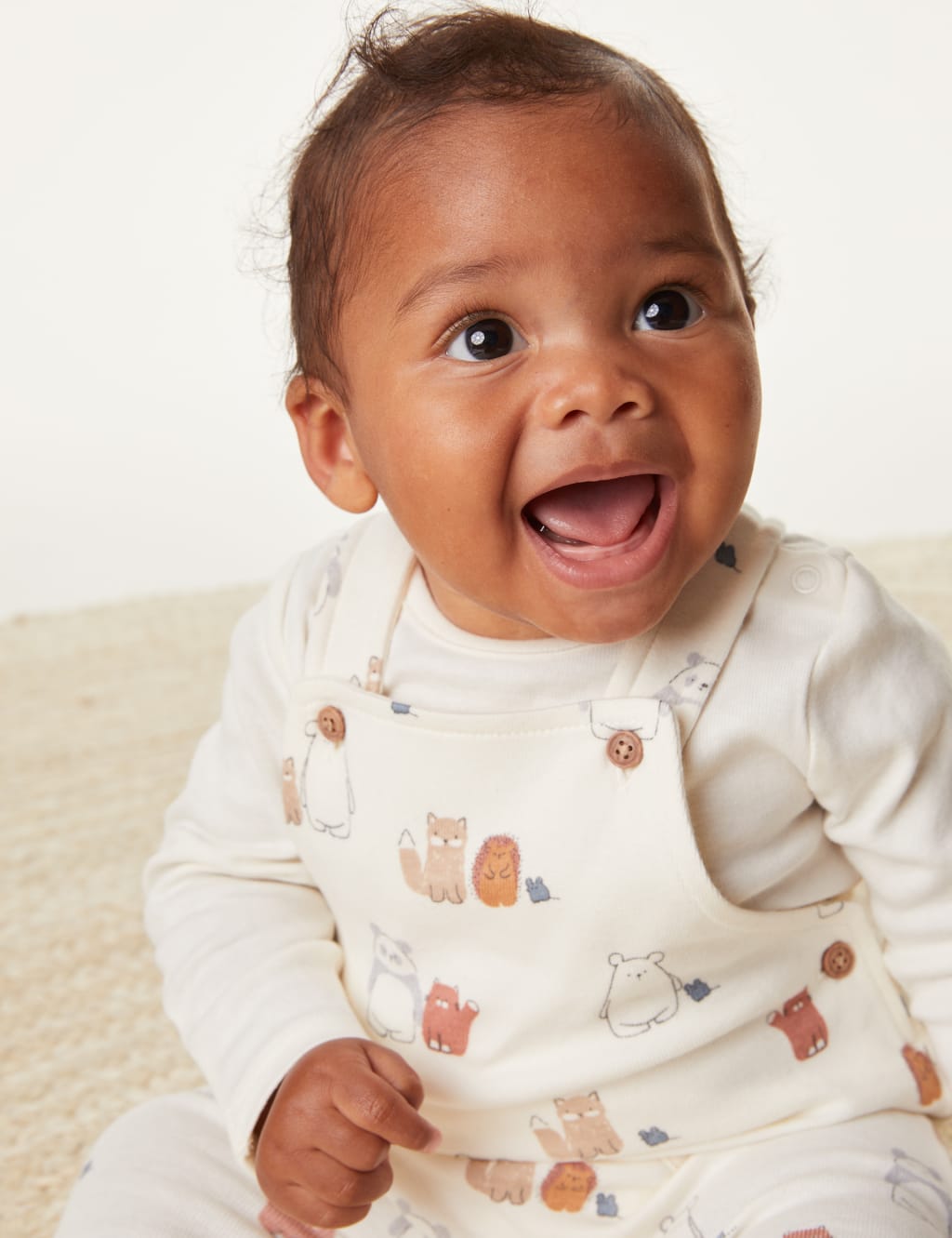 Baby boy dungaree outfit top