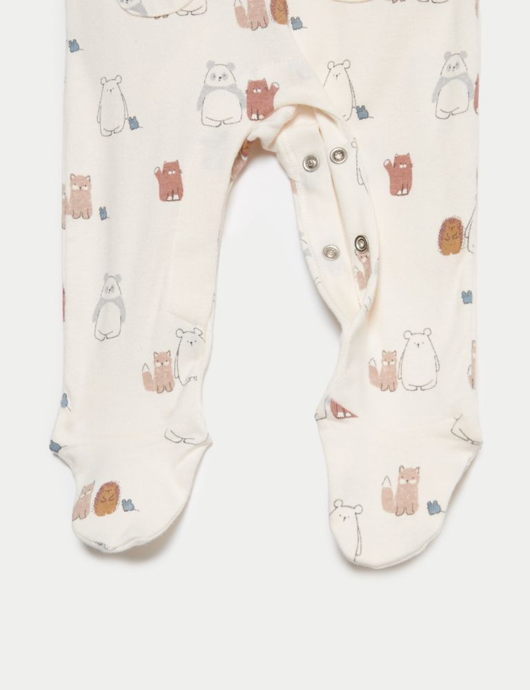 2pc Pure Cotton Animal Dungarees Outfit (7lbs-1 Yrs) 6 of 9