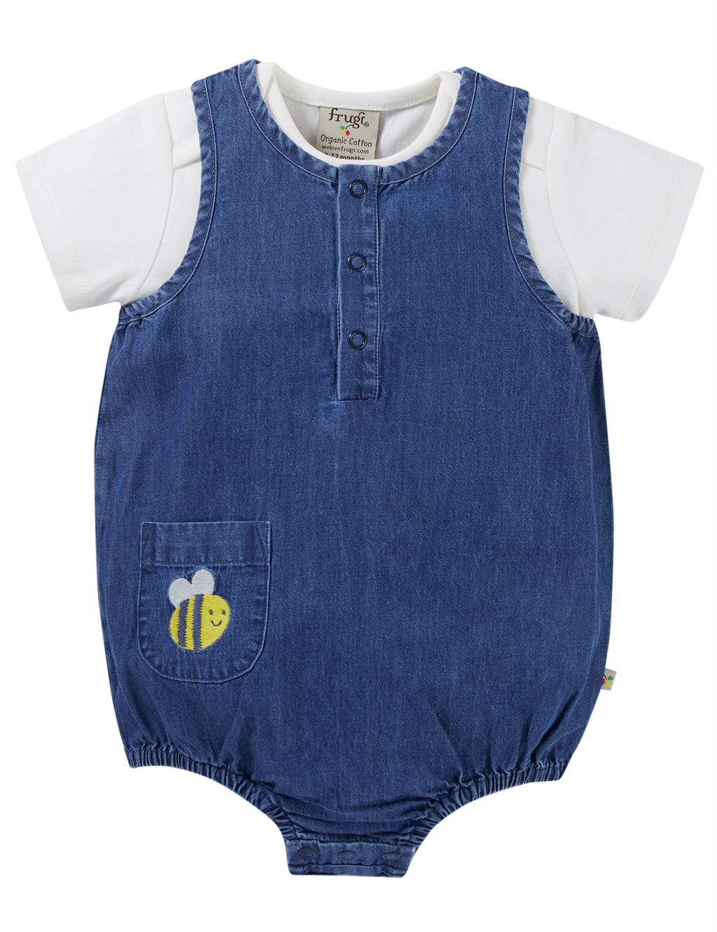 2pc Pure Cotton Bee Outfit (0-12 Yrs) 3 of 3