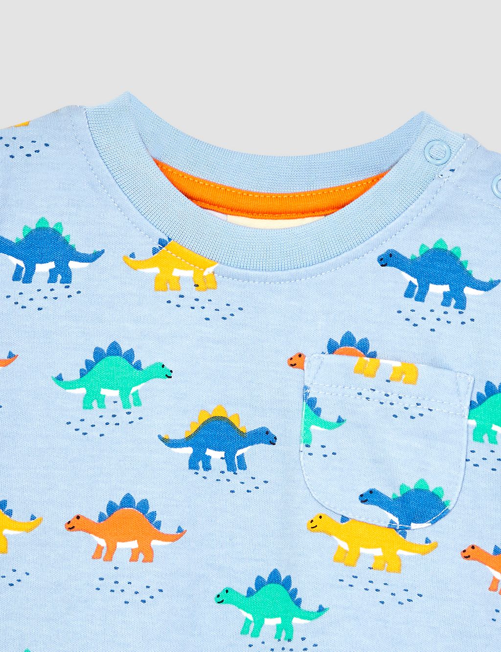 2pc Pure Cotton Dinosaur Outfit (0-24 Mths) 2 of 4