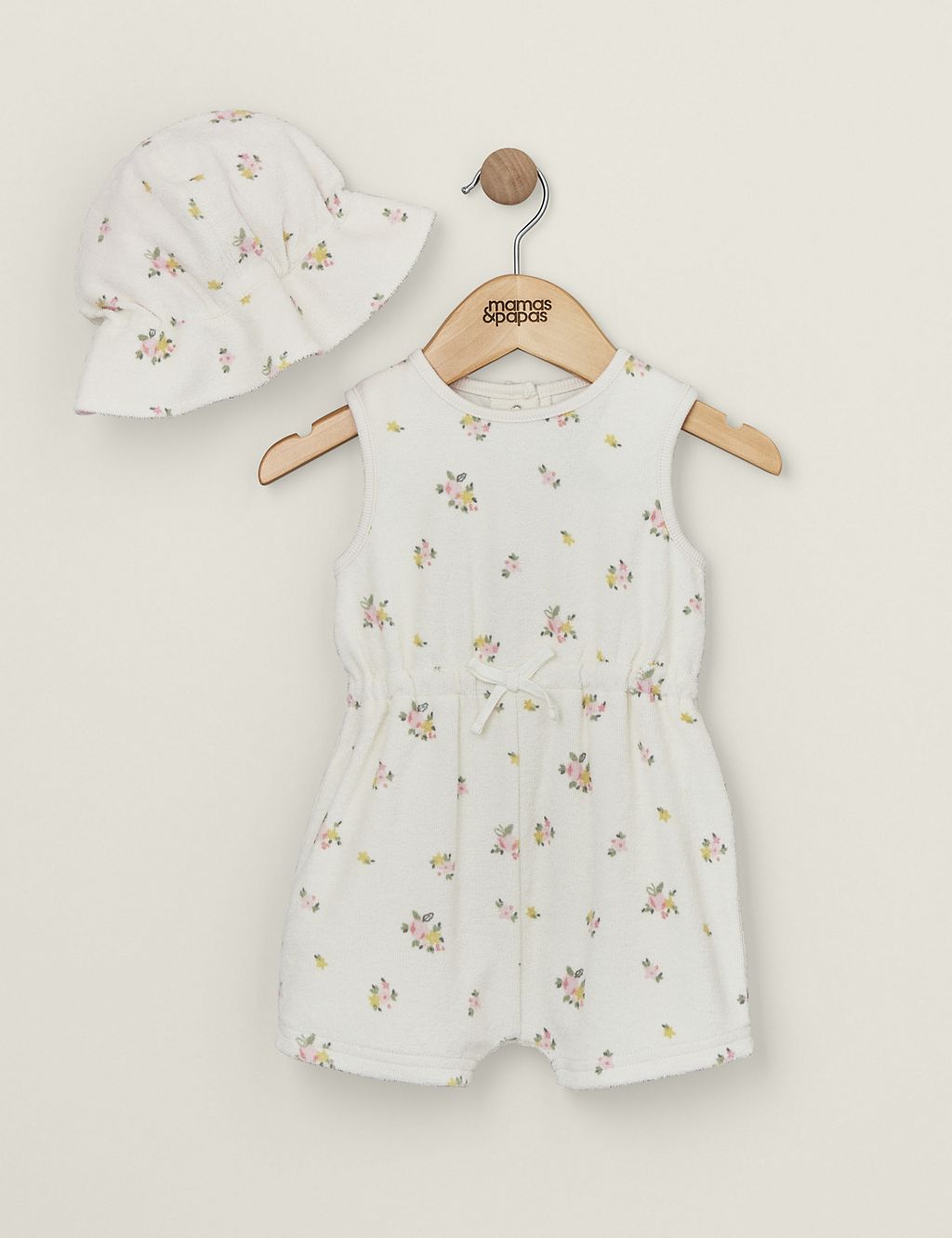 2pc Pure Cotton Floral Outfit (0-3 Yrs) 3 of 4