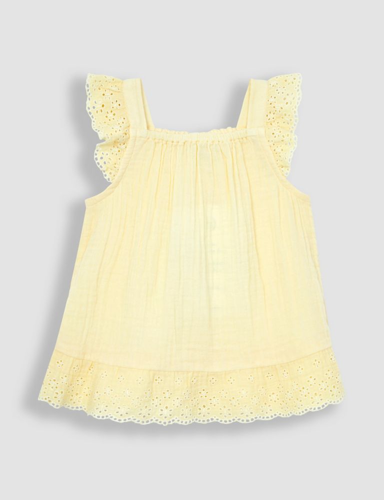 Buy JoJo Maman Bébé Lemon Print Frill Sleeve Maternity Top from the JoJo  Maman Bébé UK online shop