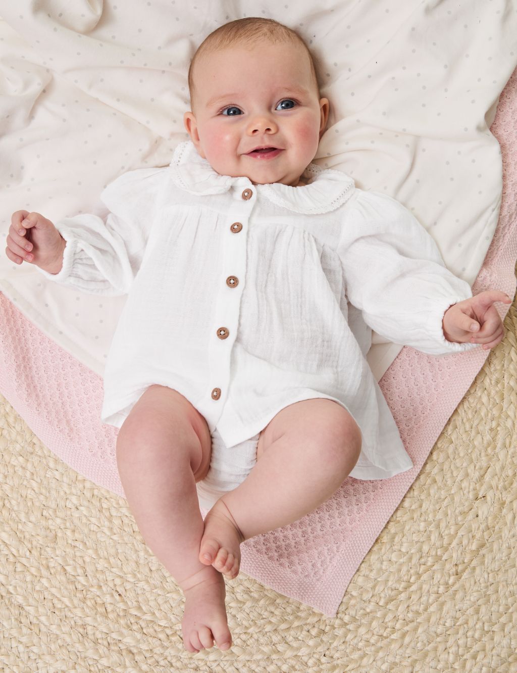 2pc Pure Cotton Outfit (7lbs-1 Yrs) 5 of 8