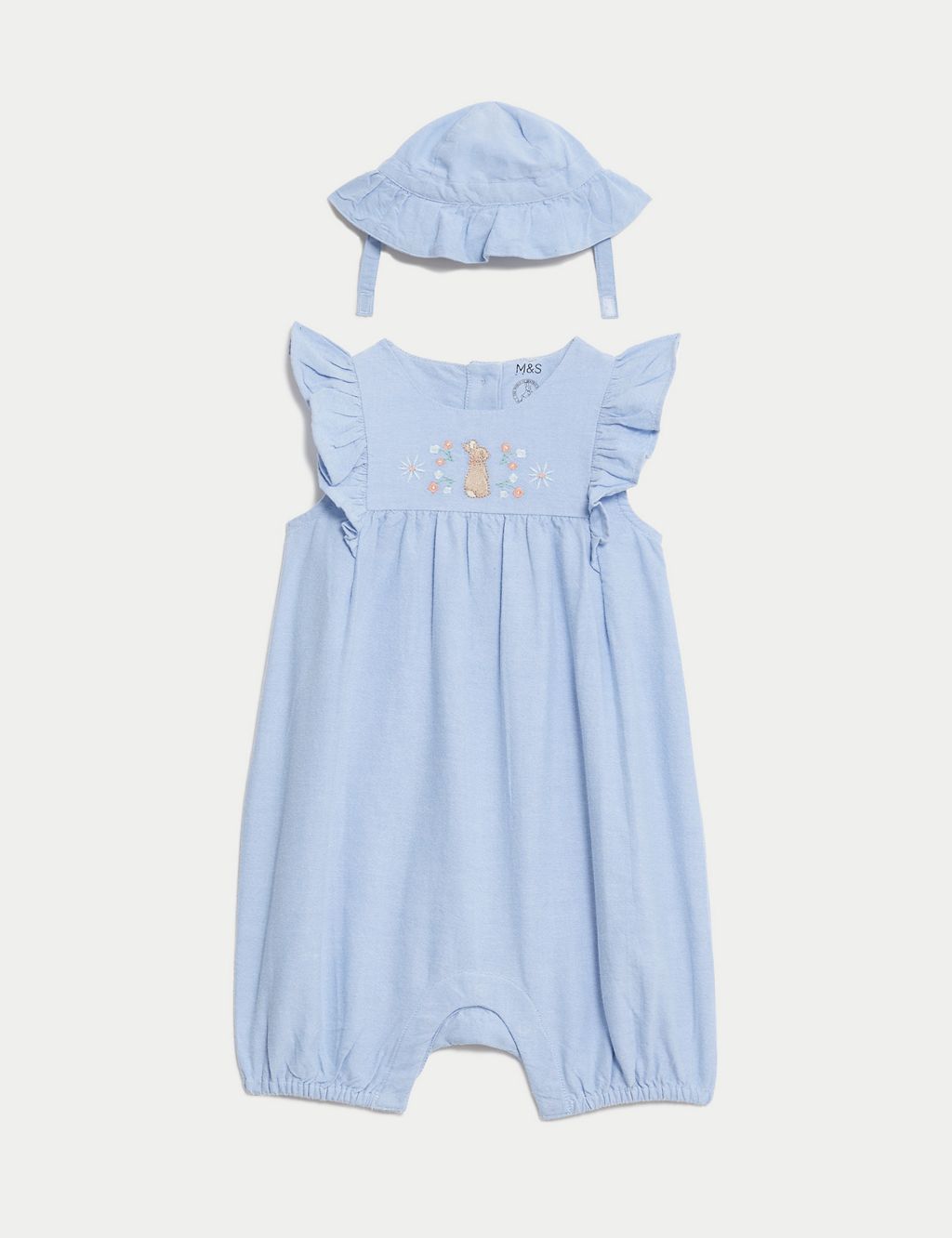 2pc Pure Cotton Peter Rabbit™ Outfit (0-3 Yrs) 1 of 6