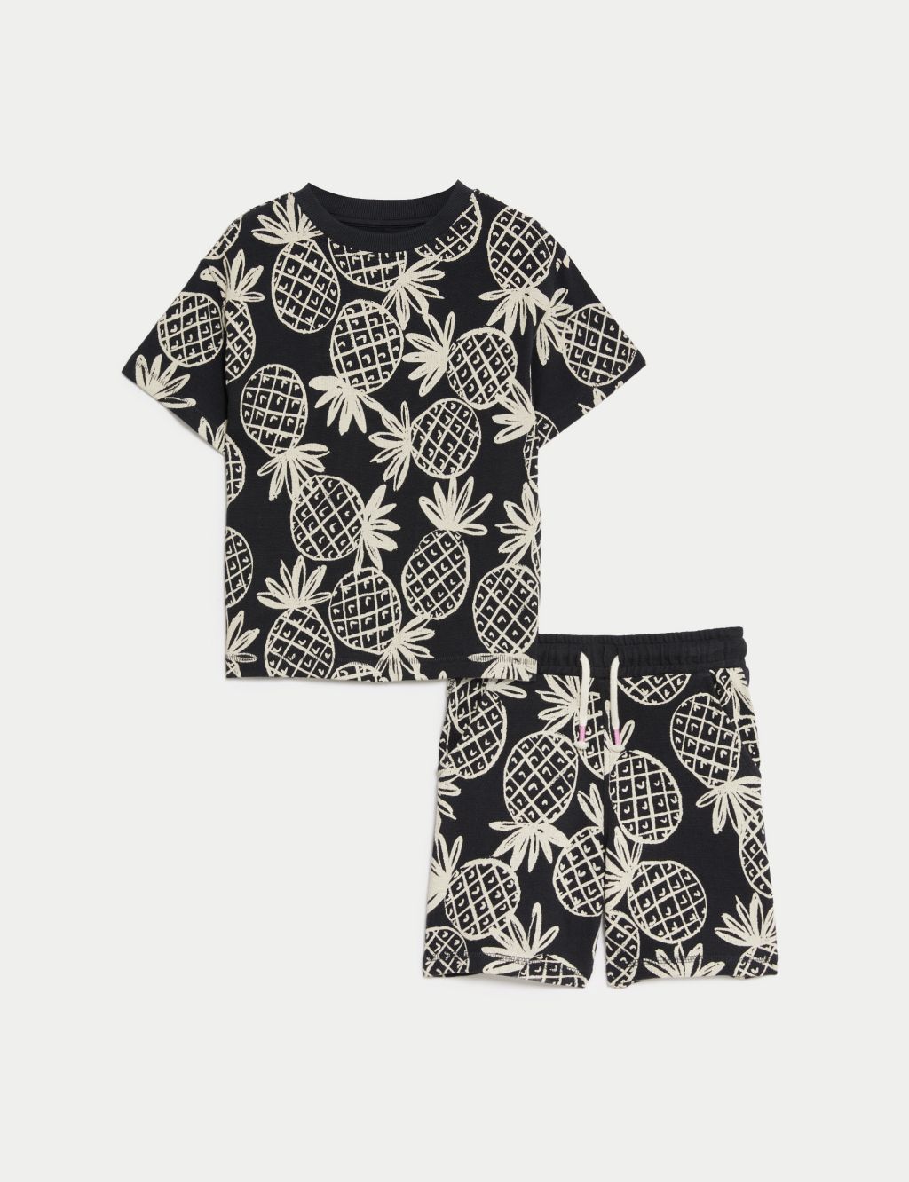 2pc Pure Cotton Pineapple Outfit (2-8 Yrs) 1 of 5