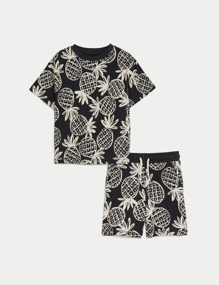 2pc Pure Cotton Pineapple Outfit (2-8 Yrs) 3 of 5