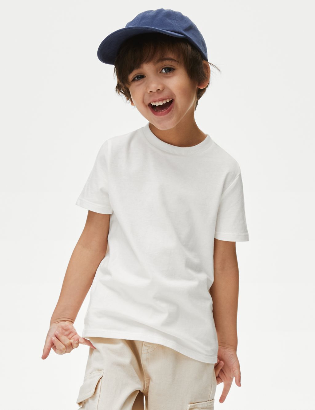 2pc Pure Cotton Shirt and T-Shirt Set (2–8 Yrs) 4 of 6